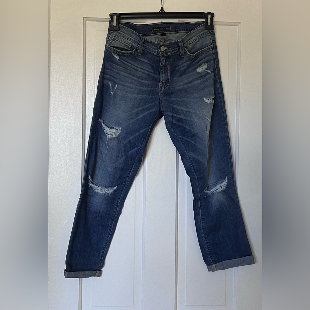 Flying Monkey Platnium Distressed Blue Jeans